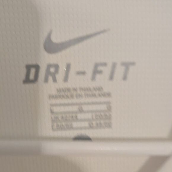 Nike Men's White Dri-FIT Polo Shirt - Picture 5 of 6